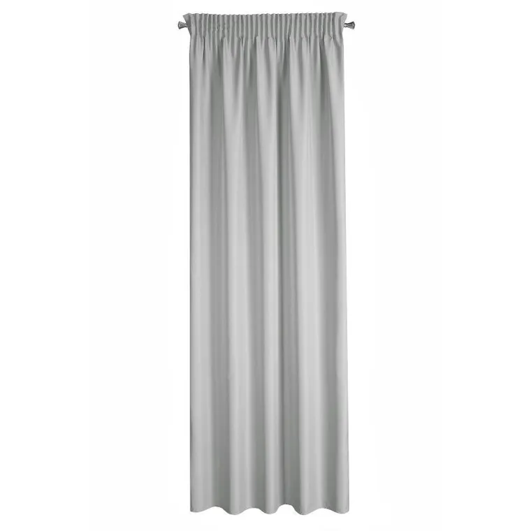 Eurofirany, zasłona gotowa na taśmie, Rita, 140-270 cm, stalowy