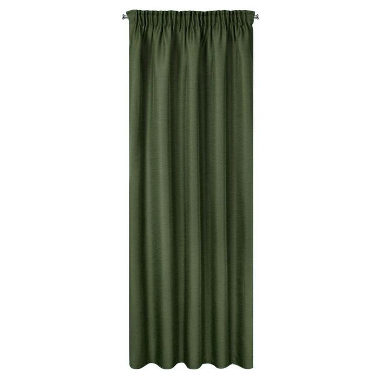 Eurofirany, zasłona gotowa na taśmie, Style, 140-270 cm, ciemnozielony