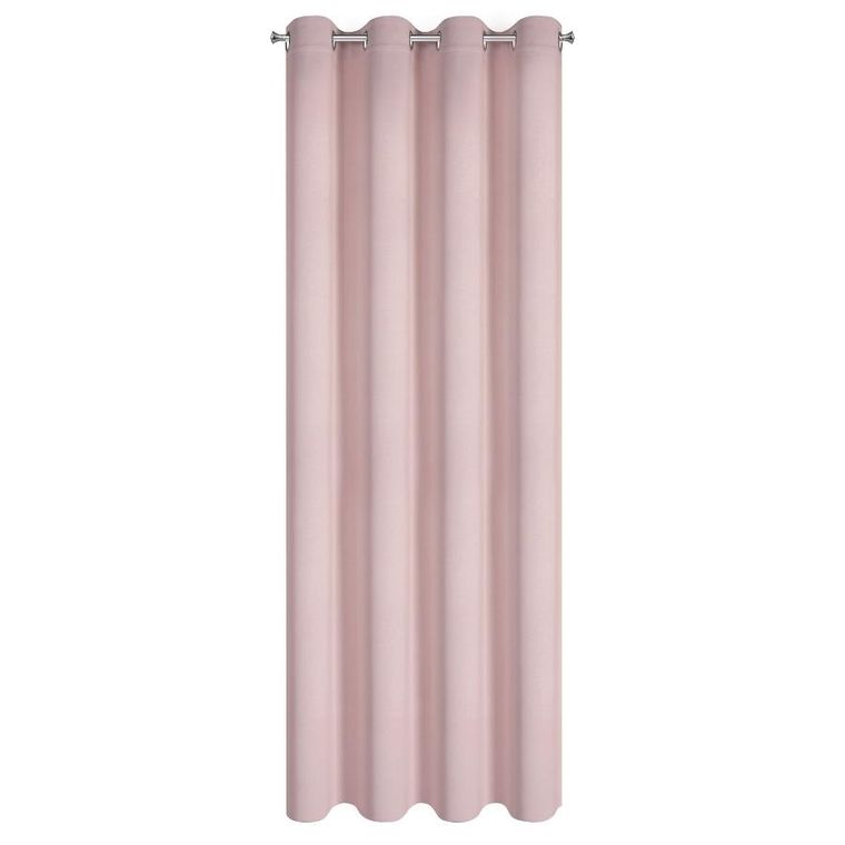 Eurofirany, zasłona gotowa, Nerisa, 140-250 cm, pudrowy róż