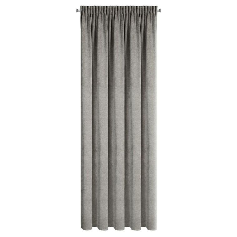 Eurofirany, zasłona gotowa, Neska, na taśmie, 140-270 cm, beżowy