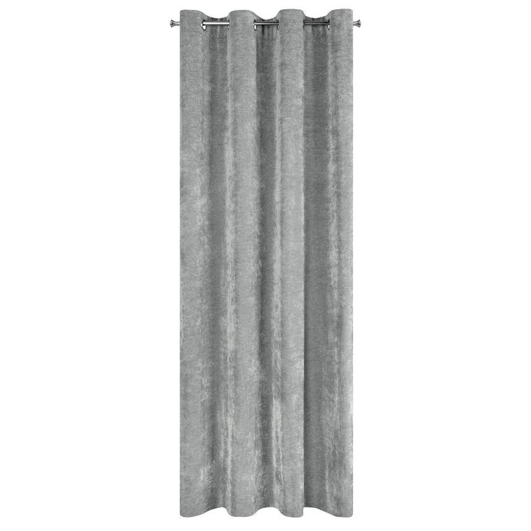 Eurofirany, zasłona gotowa, Nilo, 140-250 cm, szary