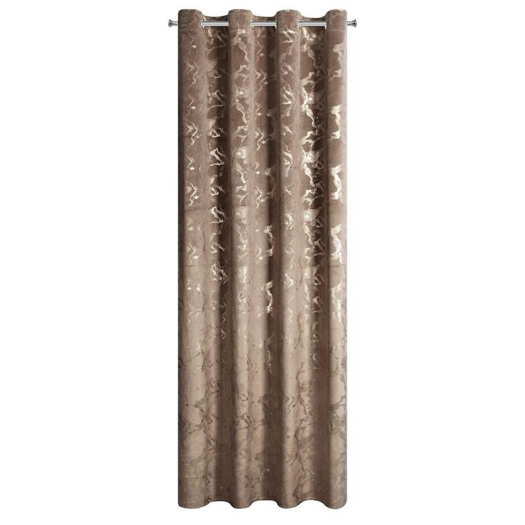 Eurofirany, zasłona gotowa, Raja, 140-250 cm, brązowy