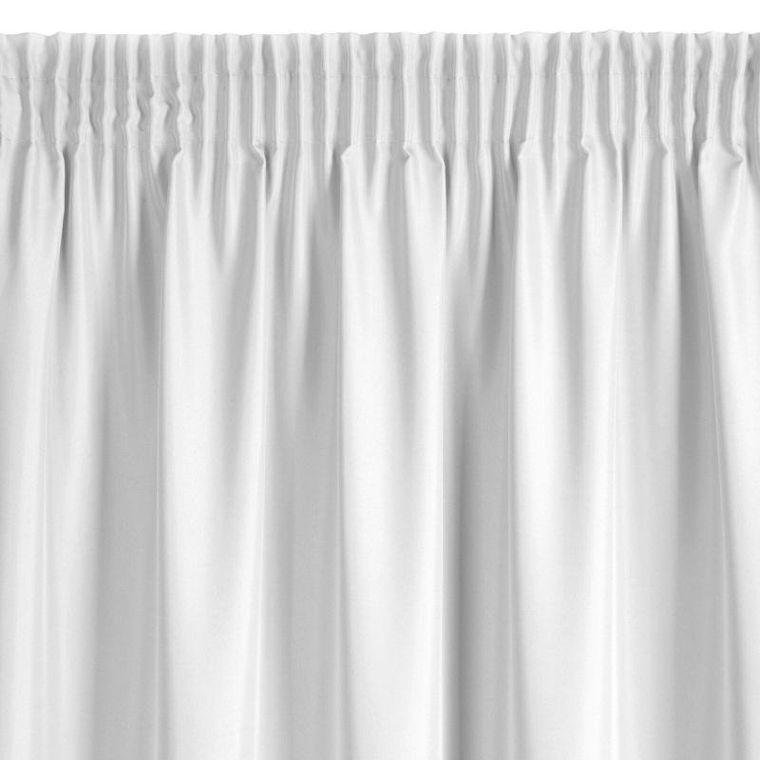 Eurofirany, zasłona gotowa rita na taśmie, 140-175 cm, biały