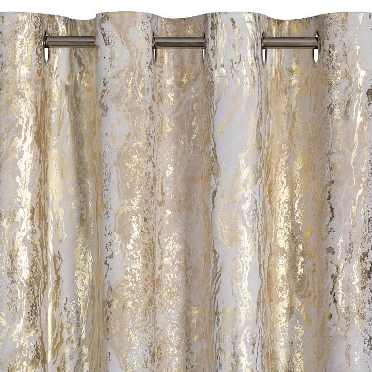 Eurofirany, zasłona gotowa, Sofi, 135-250 cm, kremowy