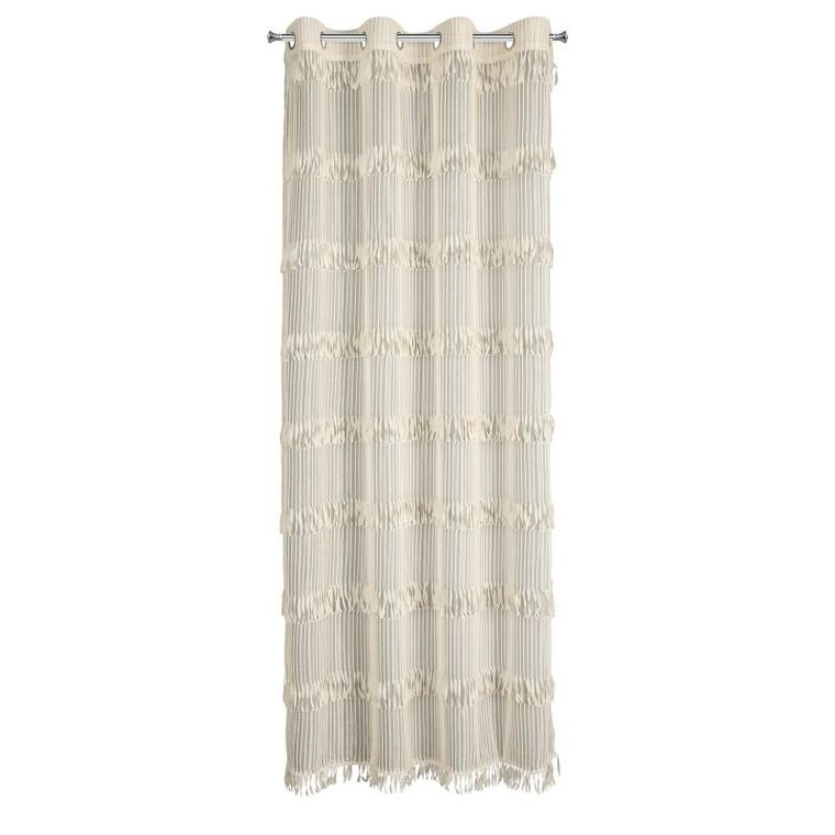 Eurofirany, zasłona gotowa, Sotera, 140-250 cm, jasnobeżowy