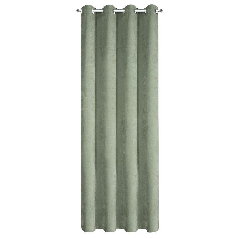 Eurofirany, zasłona gotowa, Vani, 140-250 cm, ciemnomiętowy