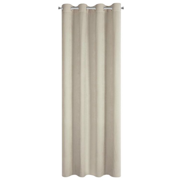 Eurofirany, zasłona gotowa, Vani, 140-250 cm, jasnobeżowy