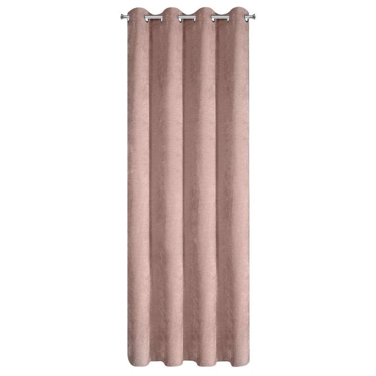 Eurofirany, zasłona gotowa, Vani, 140-250 cm, pudrowy