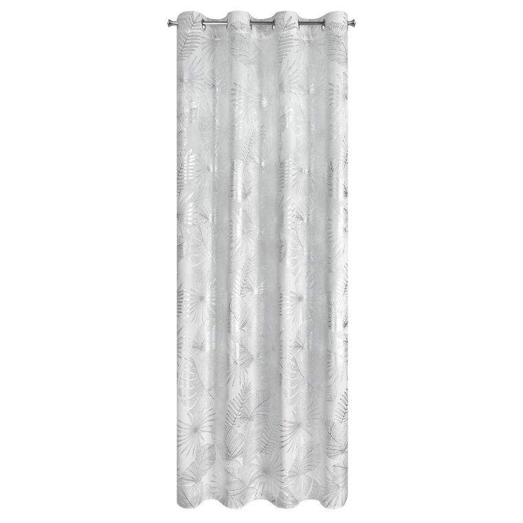 Eurofirany, zasłona gotowa, Zaria, 140-250 cm, biały