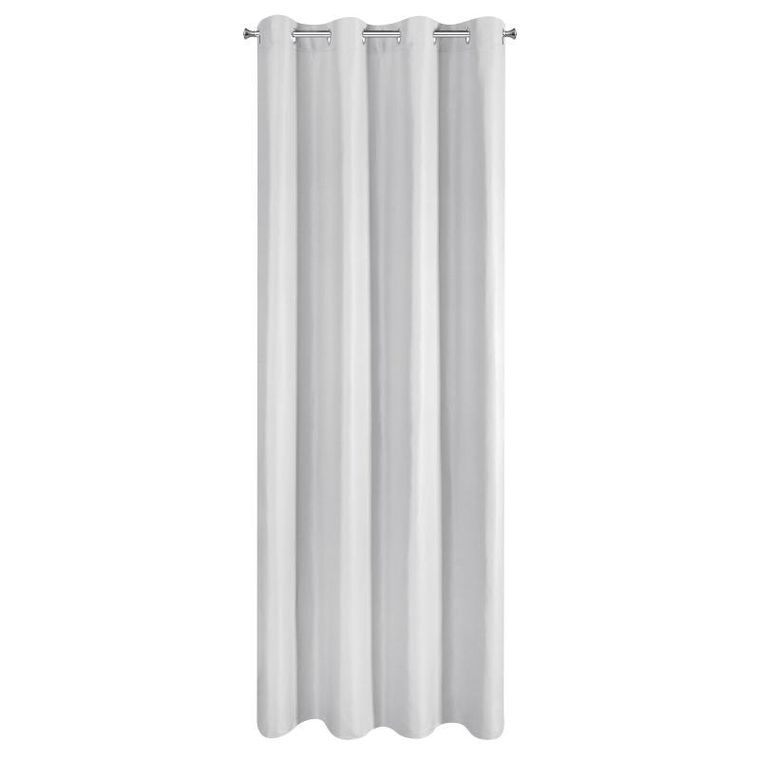 Eurofirany, zasłona zaciemniająca gotowa, Adari, 140-250 cm, biały