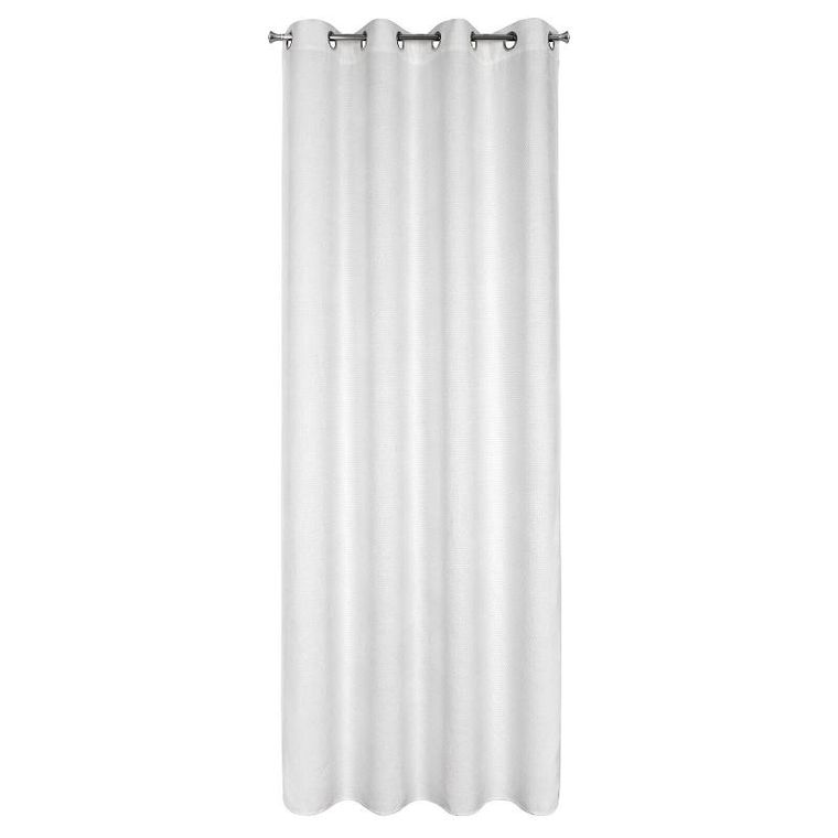 Eurofirany, zasłona zaciemniająca gotowa, Aleta, 135-250 cm, biały