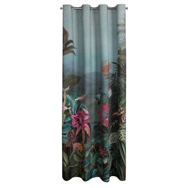 Eurofirany, zasłona zaciemniająca gotowa, Aline, 140-250 cm, ciemnozielony