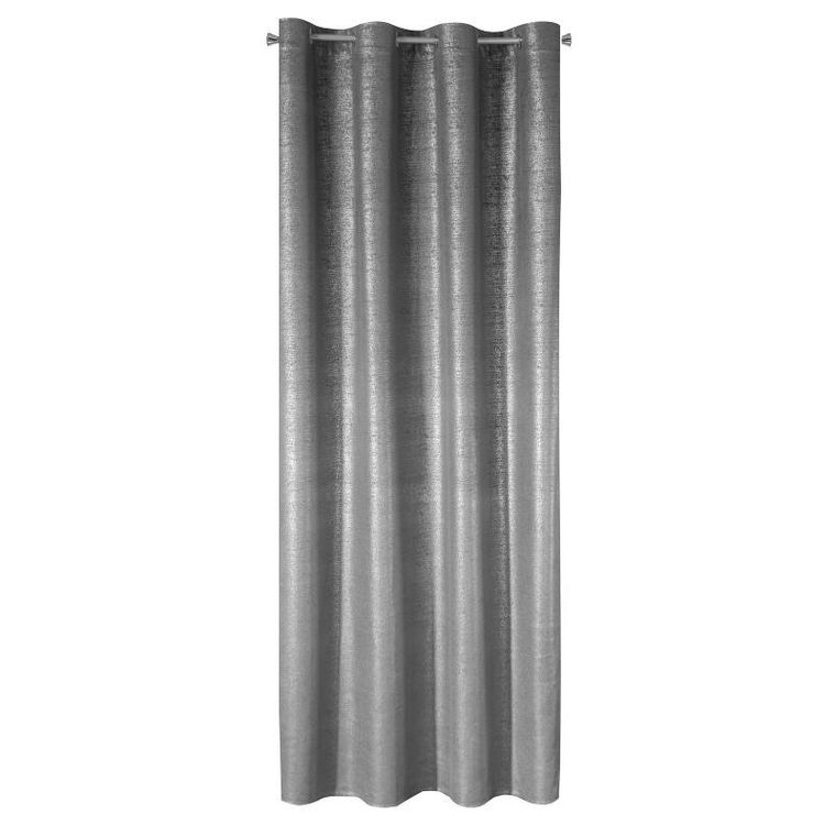 Eurofirany, zasłona zaciemniająca gotowa, Ambi, 140-250 cm, srebrny
