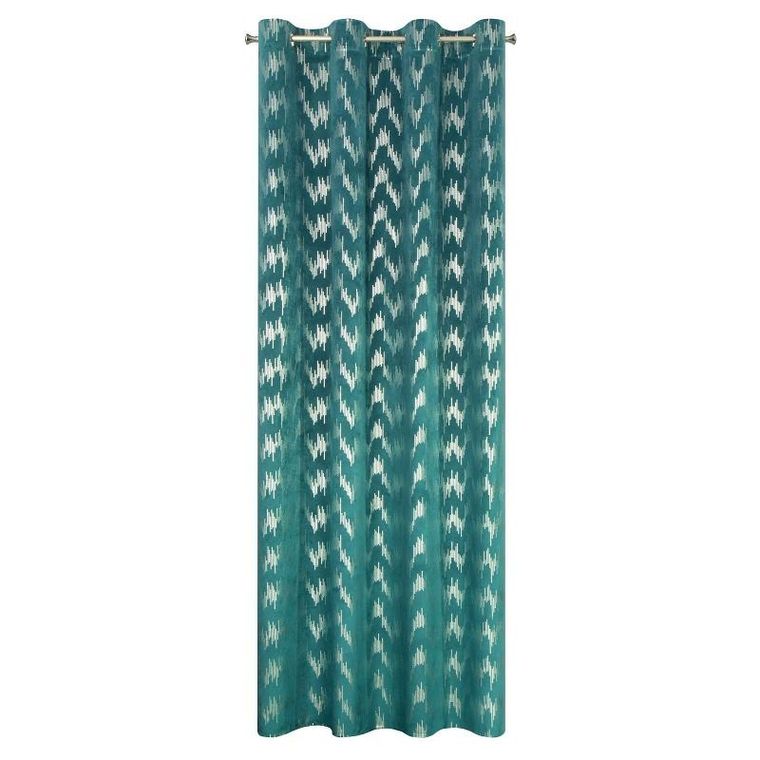 Eurofirany, zasłona zaciemniająca gotowa, Chill, 140-250 cm, turkusowy