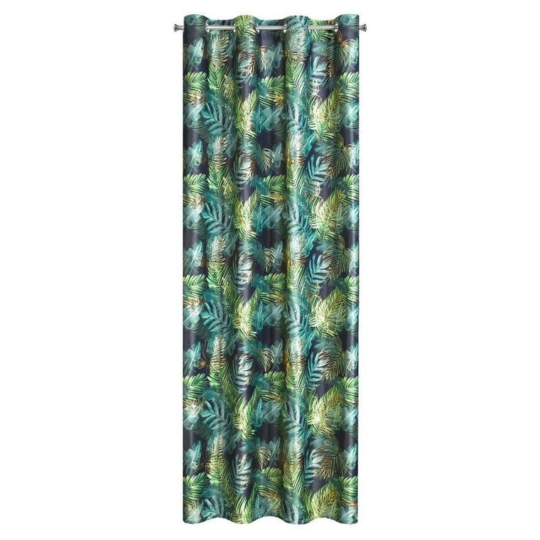 Eurofirany, zasłona zaciemniająca gotowa, Davos, 140-250 cm, czarny