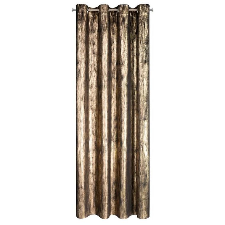 Eurofirany, zasłona zaciemniająca gotowa, Emila, 140-250 cm, czarny