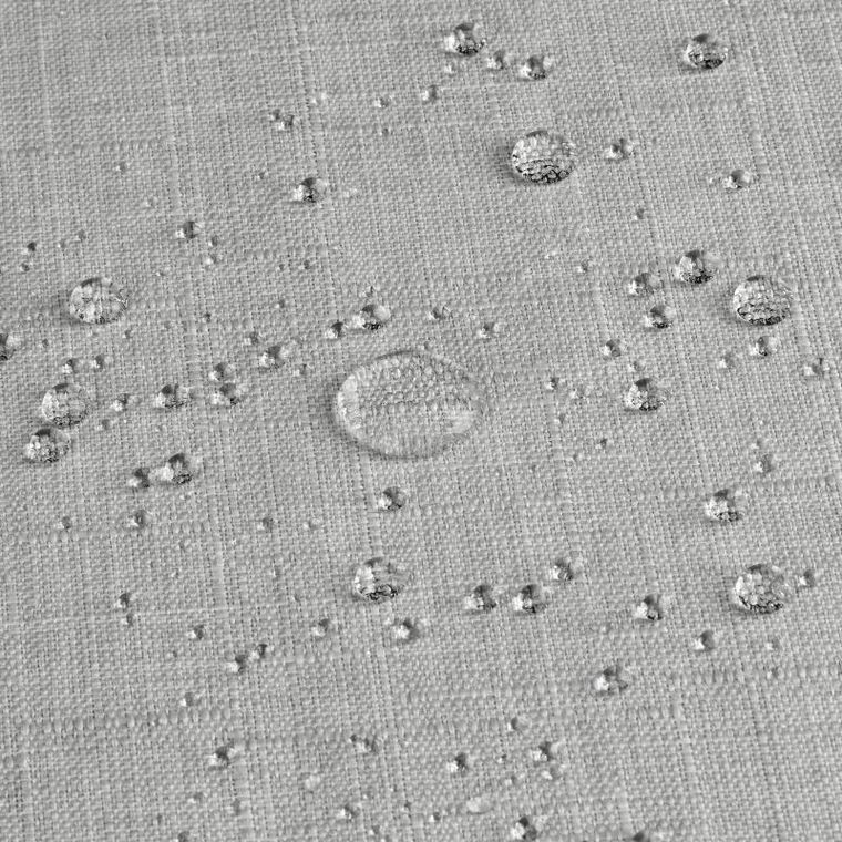 Eurofirany, zasłona zaciemniająca gotowa, Garden, na szelkach, 155-240 cm, srebrny