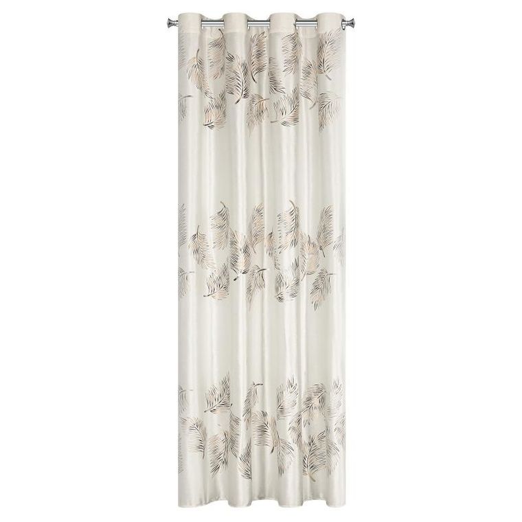 Eurofirany, zasłona zaciemniająca gotowa, Idalia, 140-250 cm, kremowy