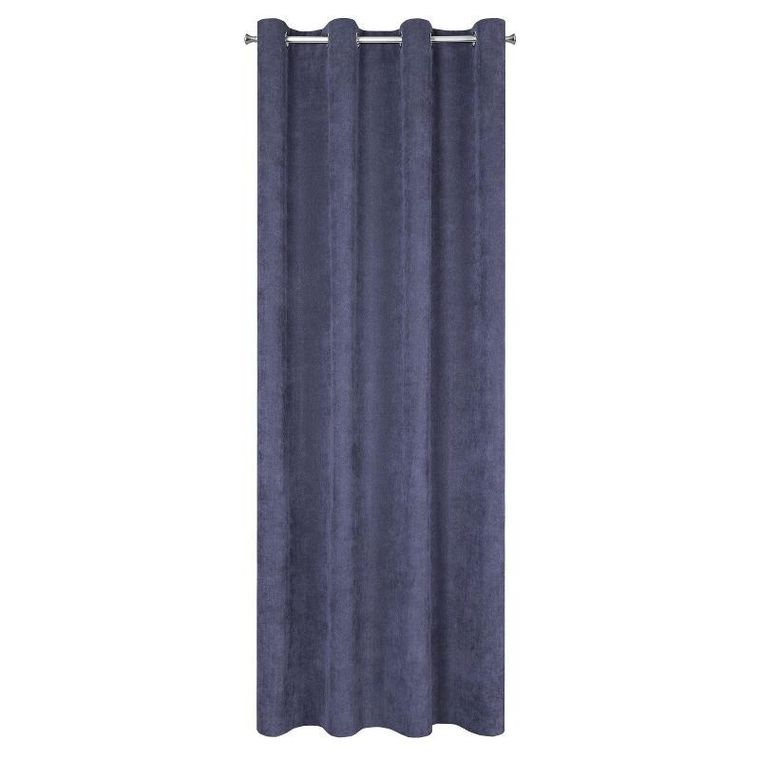 Eurofirany, zasłona zaciemniająca gotowa, Julie, 140-250 cm, granatowy