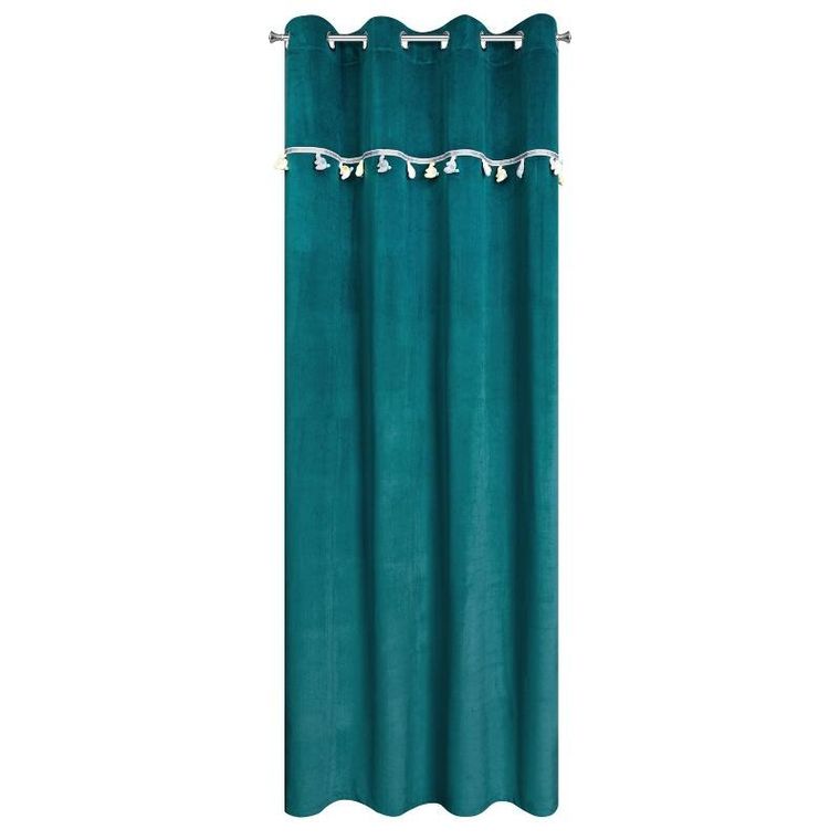 Eurofirany, zasłona zaciemniająca gotowa, kids, 140-250 cm, ciemnoturkusowy