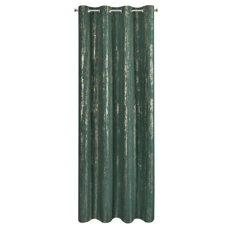 Eurofirany, zasłona zaciemniająca gotowa, Libi, 140-250 cm, zielony