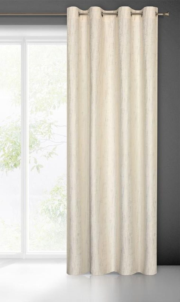 Eurofirany, zasłona zaciemniająca gotowa, Marsala, 140-250 cm, kremowy