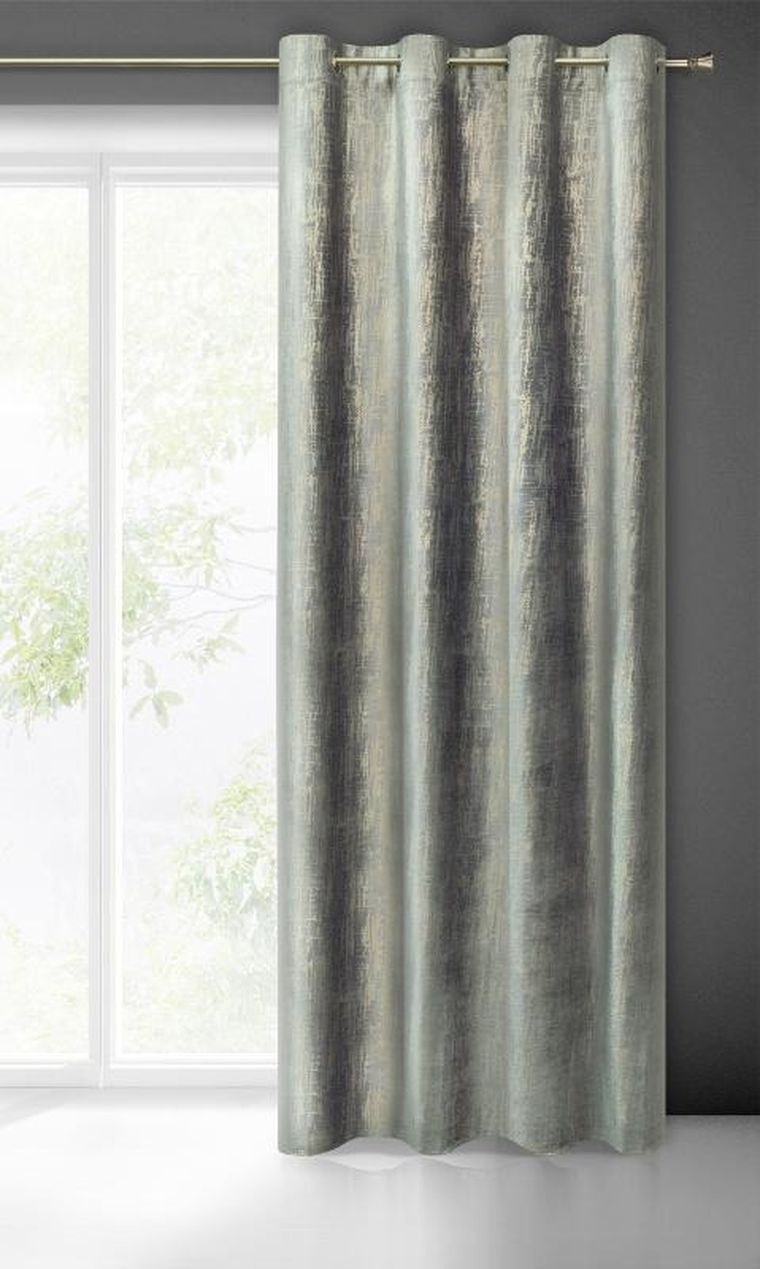 Eurofirany, zasłona zaciemniająca gotowa, Marsala, 140-250 cm, szary