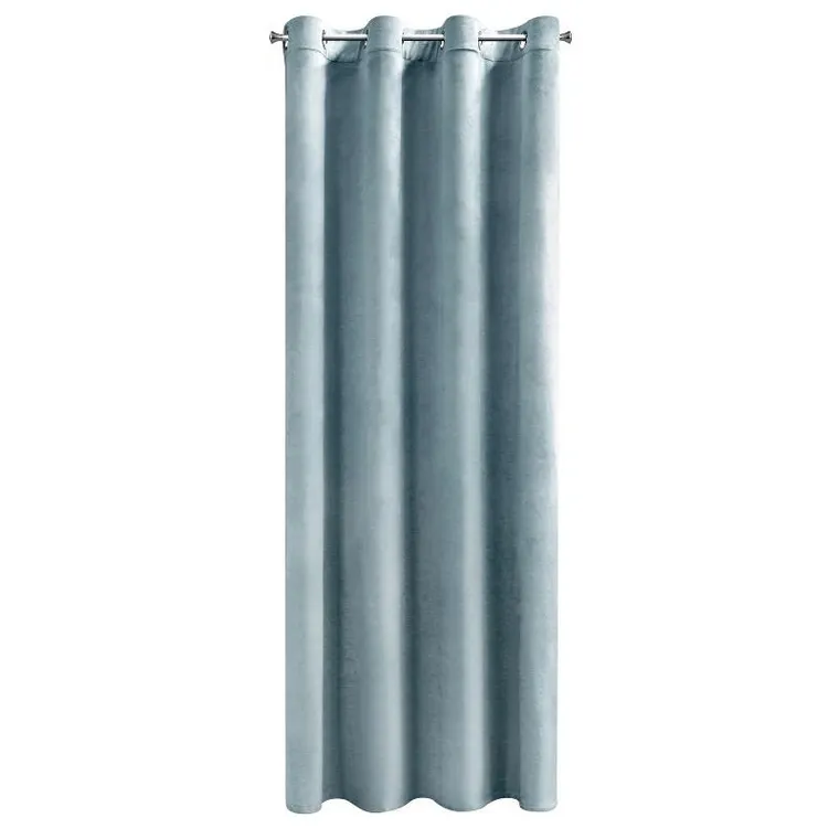 Eurofirany, zasłona zaciemniająca gotowa, Melanie, 140-250 cm, morski