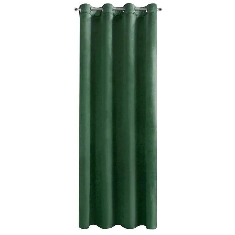 Eurofirany, zasłona zaciemniająca gotowa, Melanie, 140-250 cm, zielony