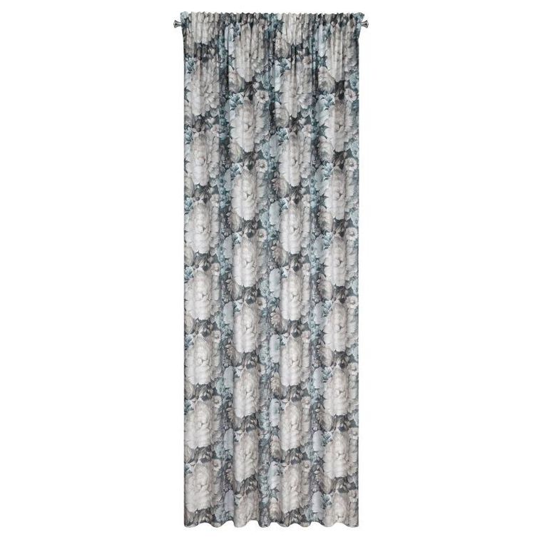 Eurofirany, zasłona zaciemniająca gotowa, na taśmie, Lucia, 140-270 cm, kremowy