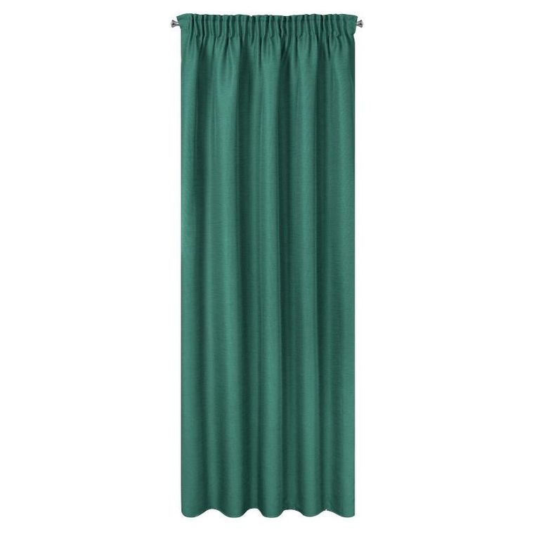 Eurofirany, zasłona zaciemniająca gotowa, na taśmie, Style, 140-270 cm, zielony