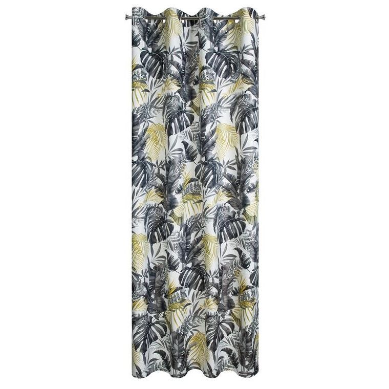 Eurofirany, zasłona zaciemniająca gotowa, nelly, 140-250 cm, grafitowy