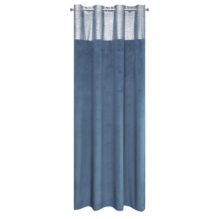 Eurofirany, zasłona zaciemniająca gotowa, Peri, 140-250 cm, granatowy