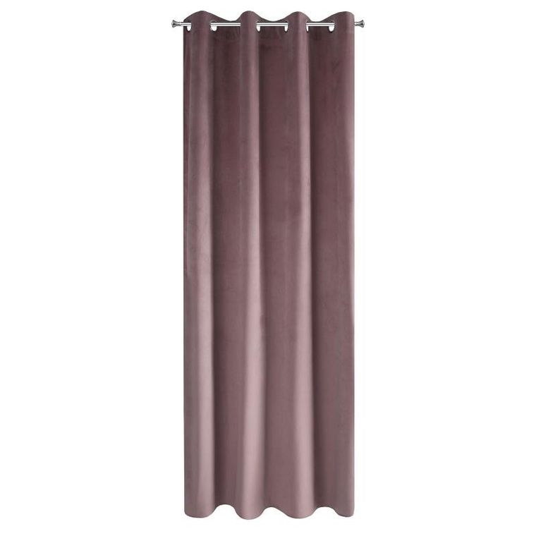 Eurofirany, zasłona zaciemniająca gotowa, Pierre, 140-250 cm, pudrowy