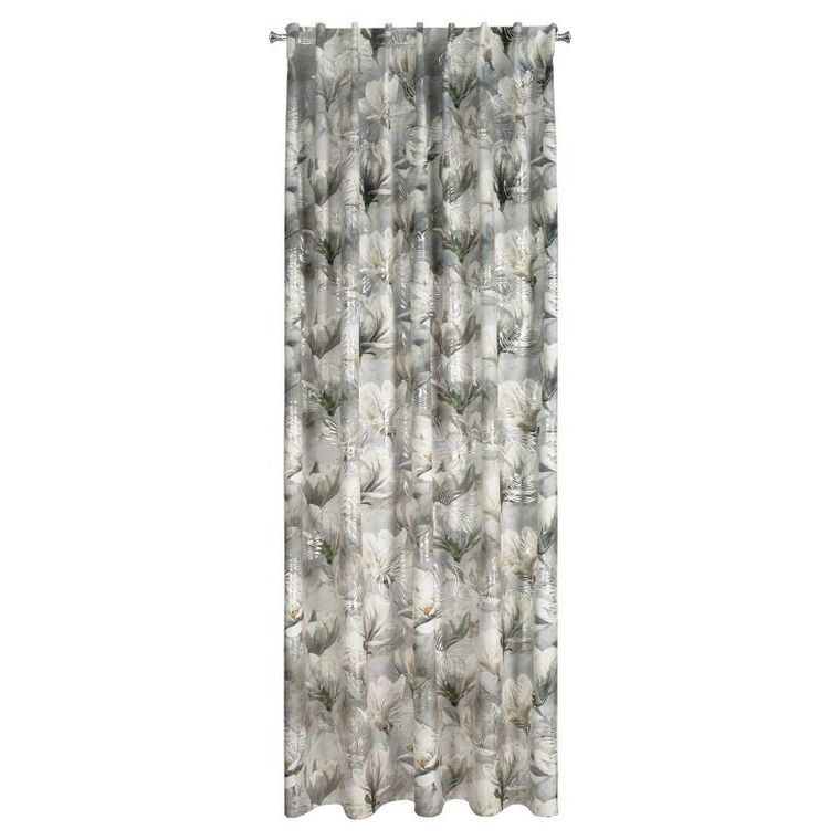 Eurofirany, zasłona zaciemniająca gotowa, Sandy, na taśmie 140-300 cm, stalowy