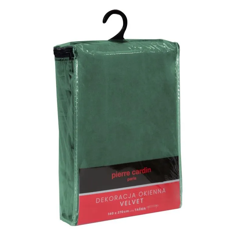 Eurofirany, zasłona zaciemniająca gotowa, Sibel,, na taśmie, 140-270 cm, miętowy