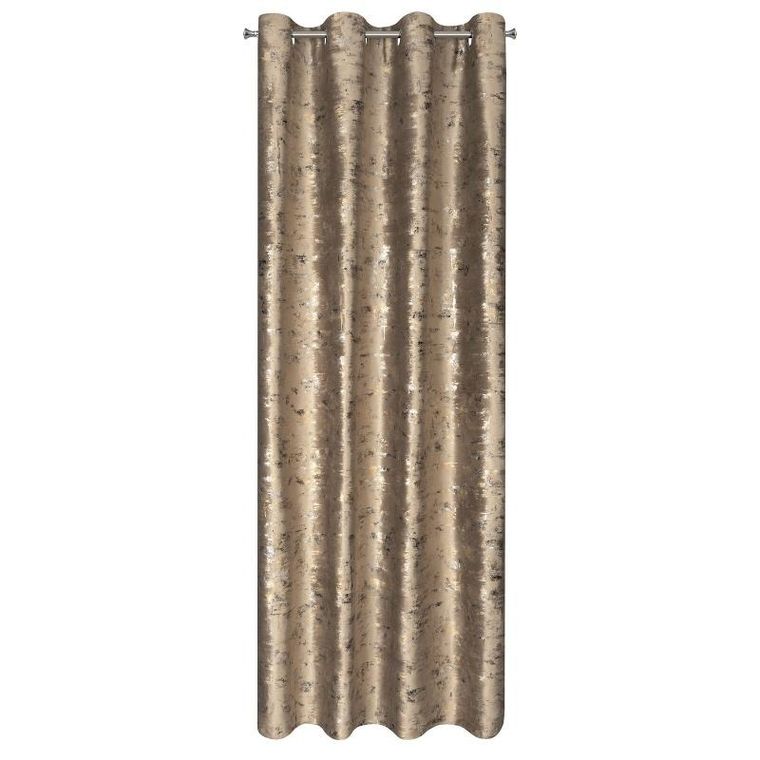 Eurofirany, zasłona zaciemniająca gotowa, Tami, 140-250 cm, brązowy