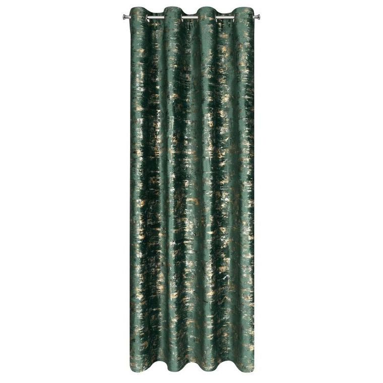 Eurofirany, zasłona zaciemniająca gotowa, Tami, 140-250 cm, ciemnozielony