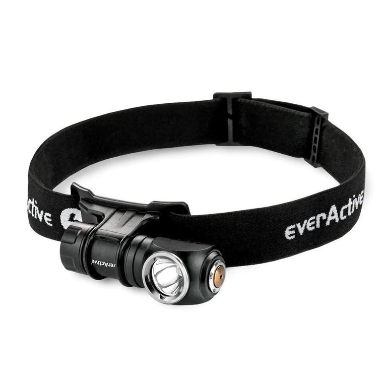 EverActive, ładowalna latarka czołowa diodowa, LED, Dripple, FL-55R