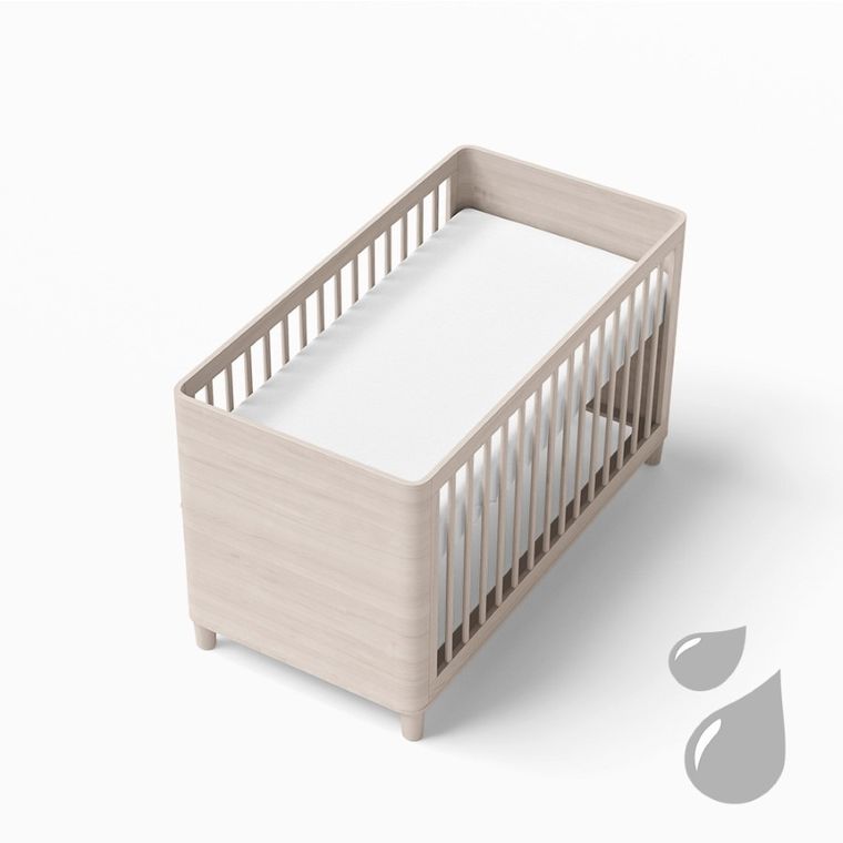 Ewa Klucze Eevi, prześcieradło nieprzemakalne, białe, 120-60 cm