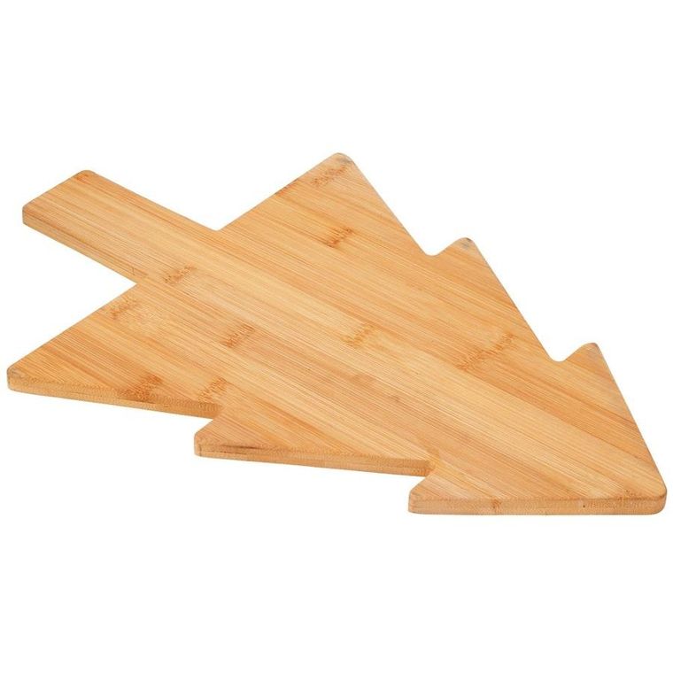 Excellent Houseware, deska do krojenia i serwowania, choinka, drewniana, 44,5-30 cm
