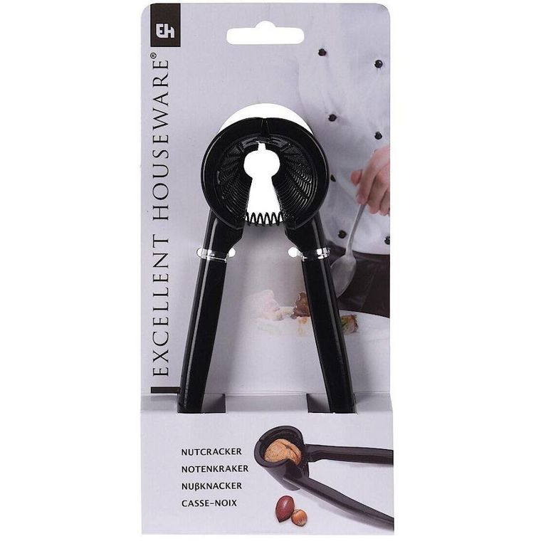 Excellent Houseware, dziadek do orzechów, czarny