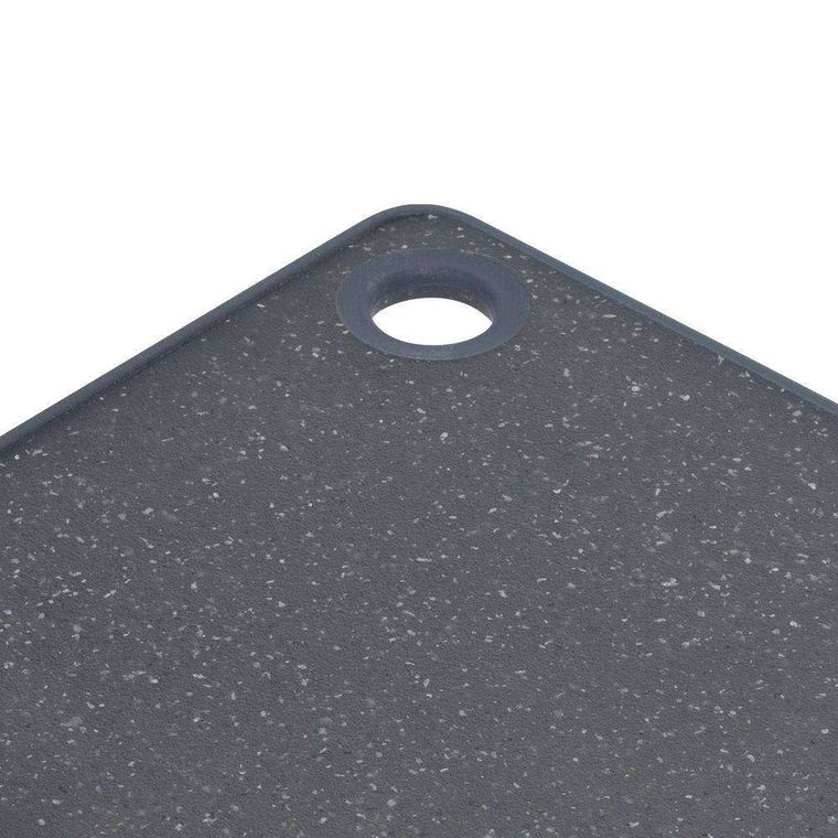 Excellent Houseware, granitowa deska kuchenna, czarna, 33-23 cm antypoślizgowa