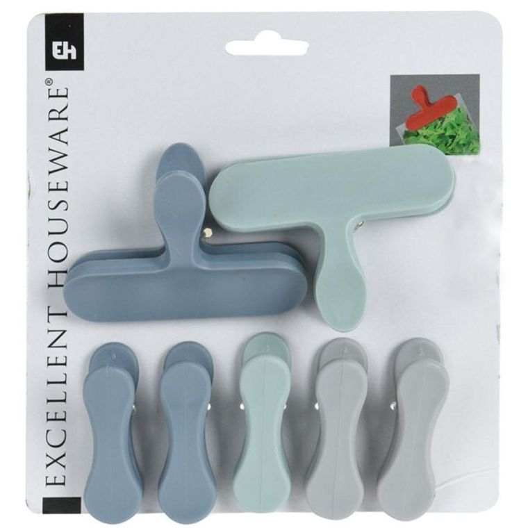 Excellent Houseware, klipsy do zamykania opakowań, 7 szt.