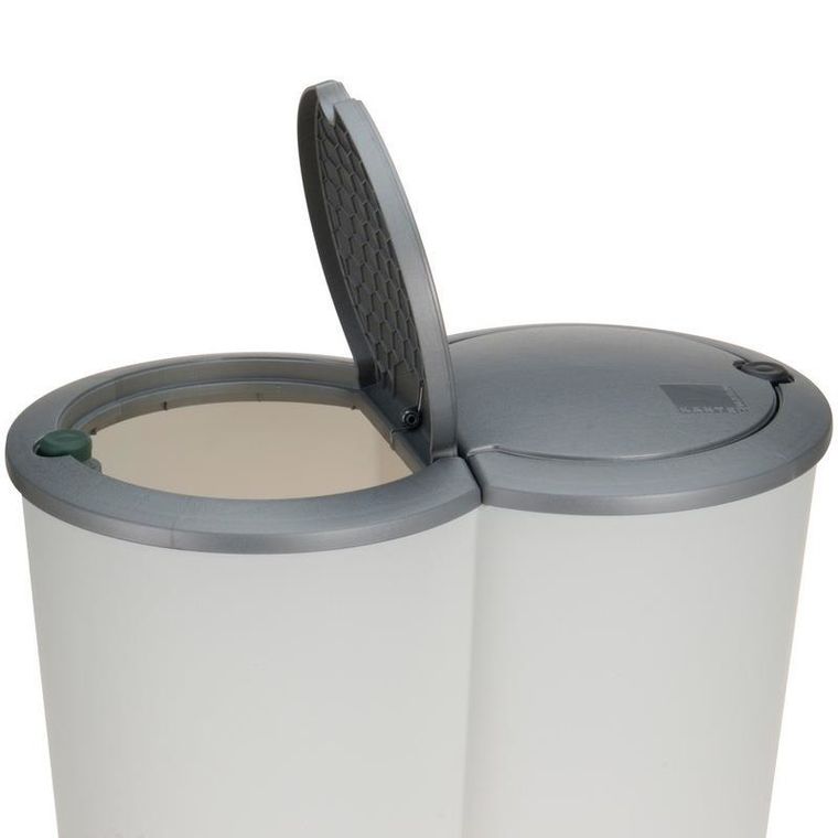 Excellent Houseware, kosz na odpady, do segregacji 2-25l