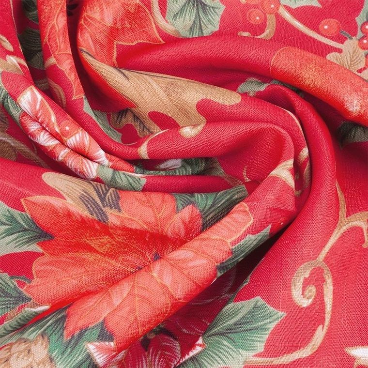 Excellent Houseware, obrus świąteczny plamoodporny, 180-130 cm