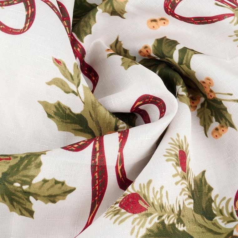 Excellent Houseware, obrus świąteczny plamoodporny, 180-130 cm