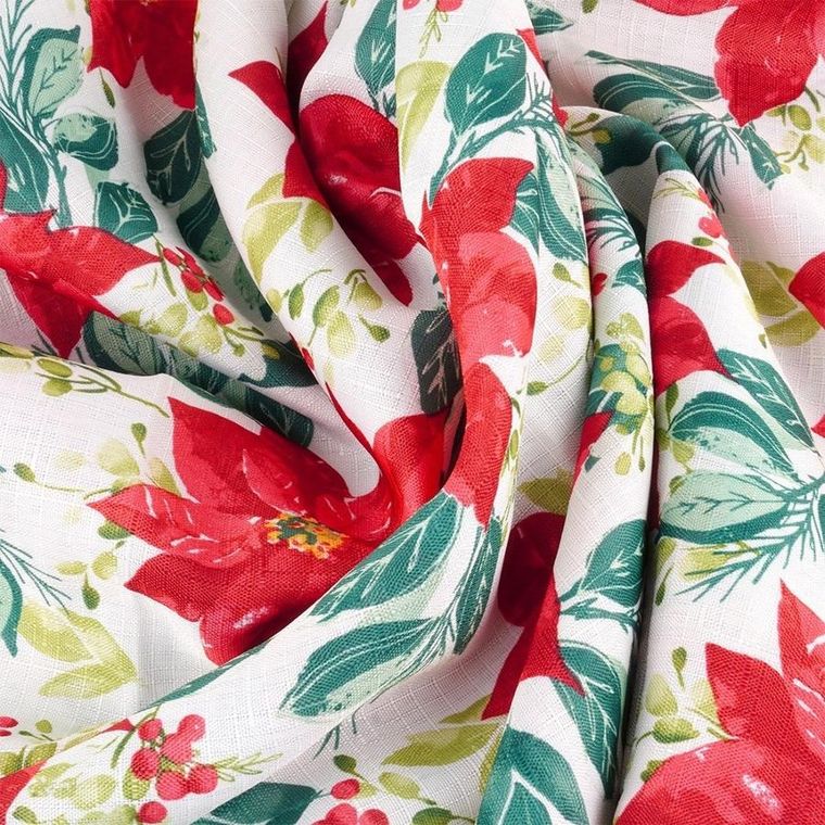 Excellent Houseware, obrus świąteczny plamoodporny, 220-150 cm