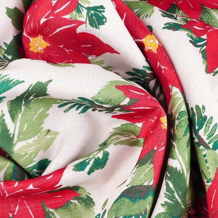 Excellent Houseware, obrus świąteczny plamoodporny, 220-150 cm