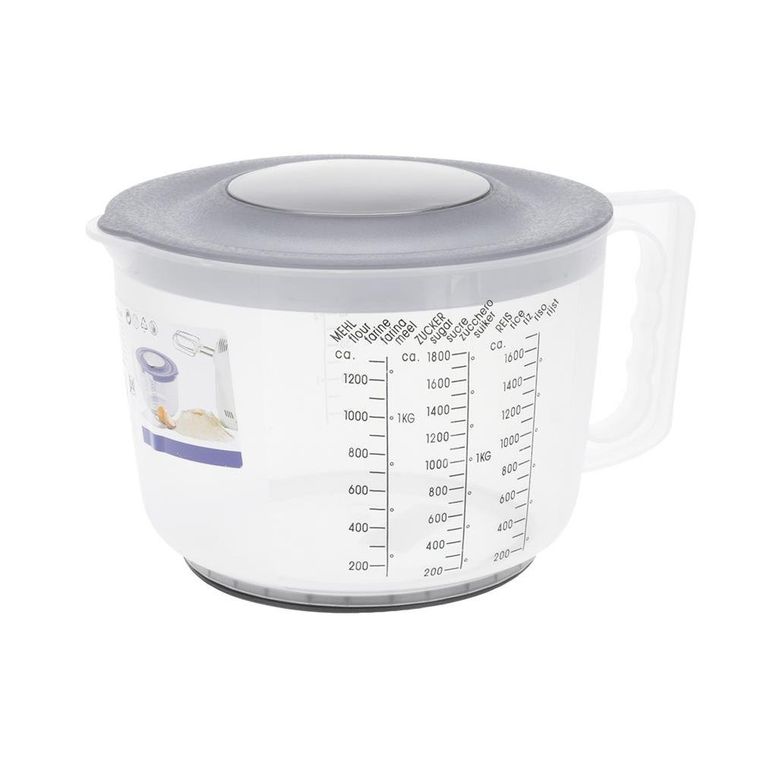 Excellent Houseware, pojemnik do miksowania, z pokrywką, 2l